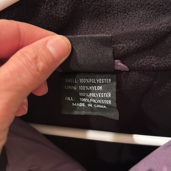 Kerrits woman's purple puffer jacket - Picture 6 of 9